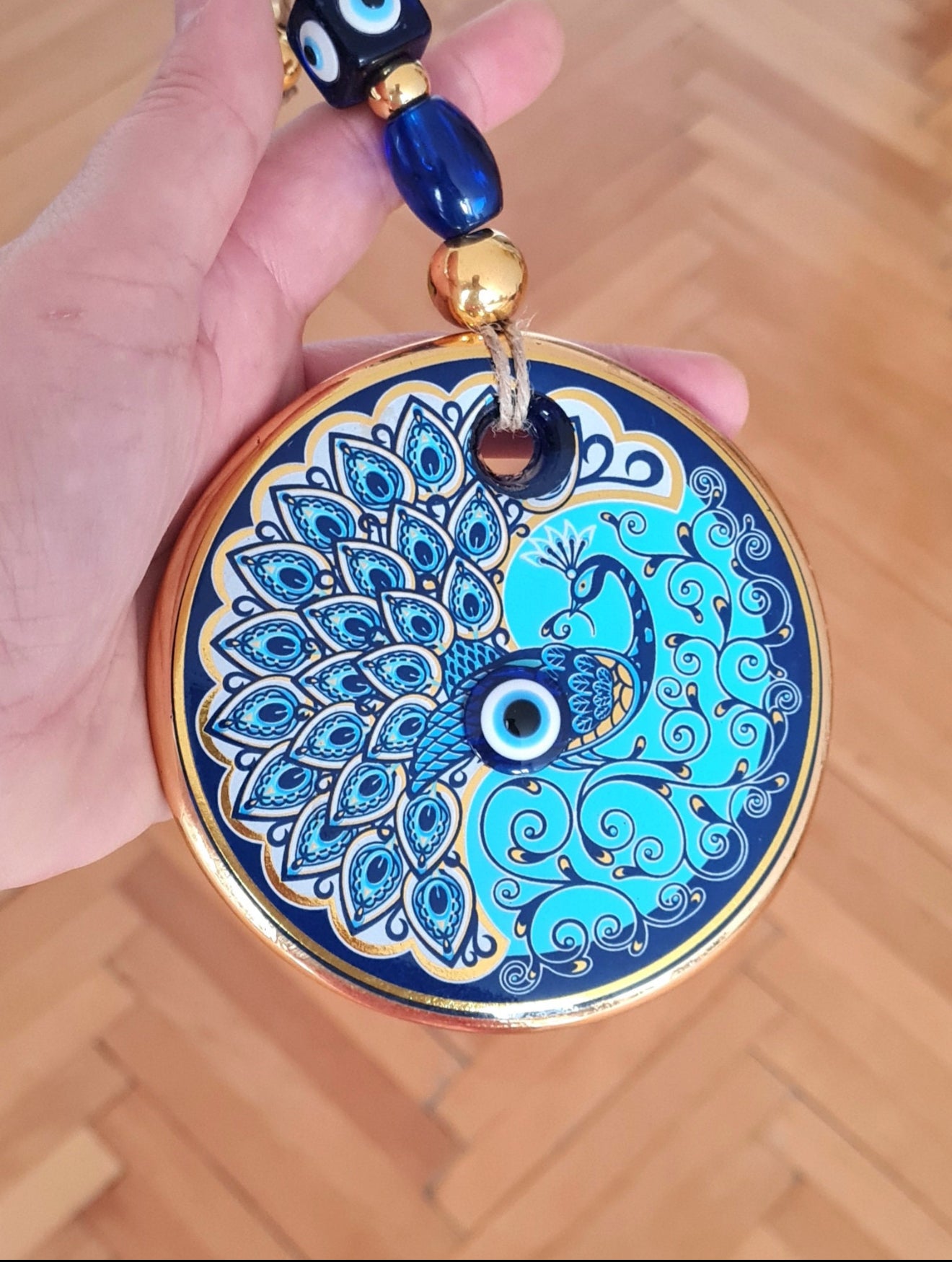 Evil Eye Ornament Peacock