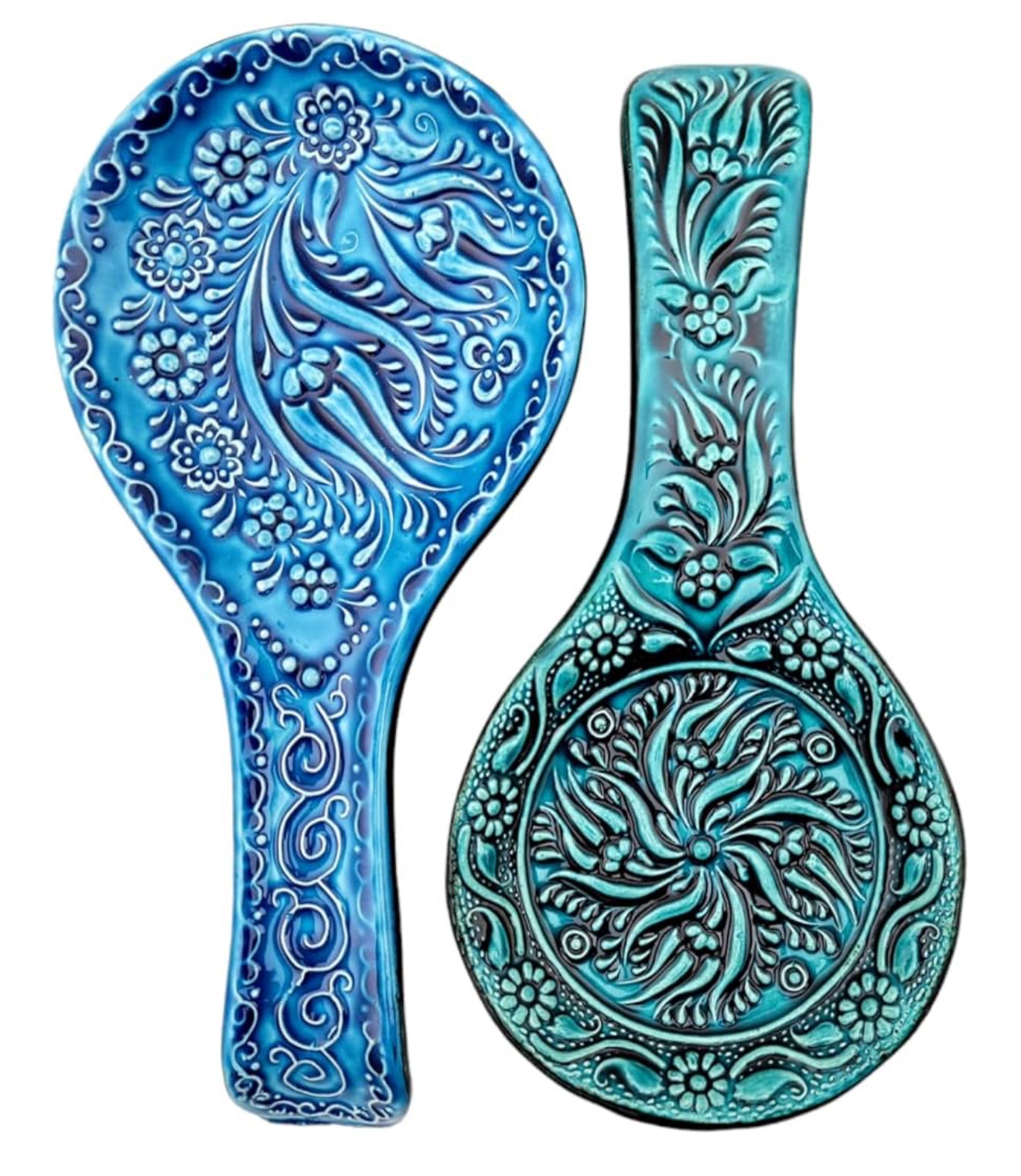 Handmade Turkish Ceramic Spoon Rest