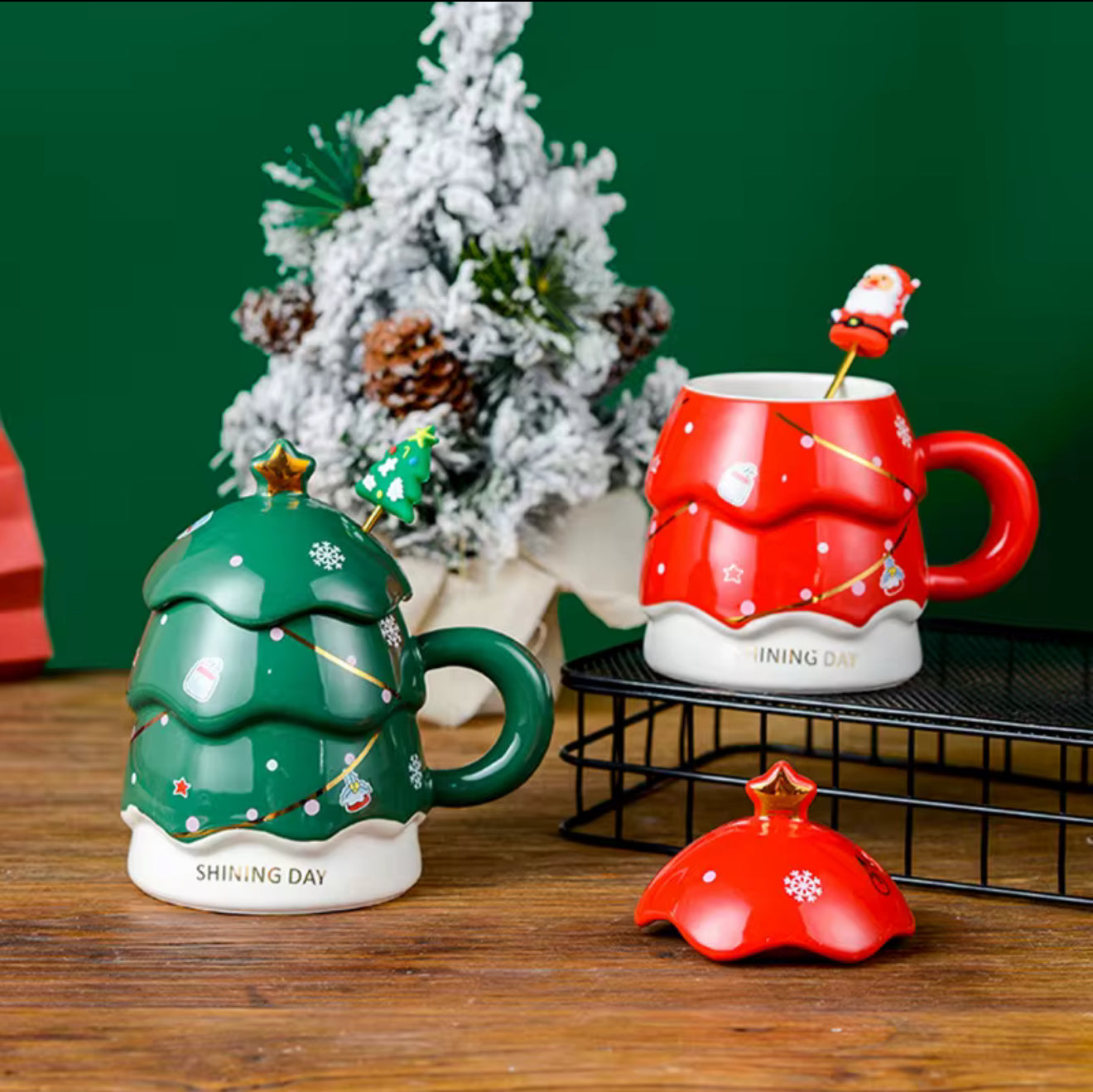 Christmas Tree Design Mug