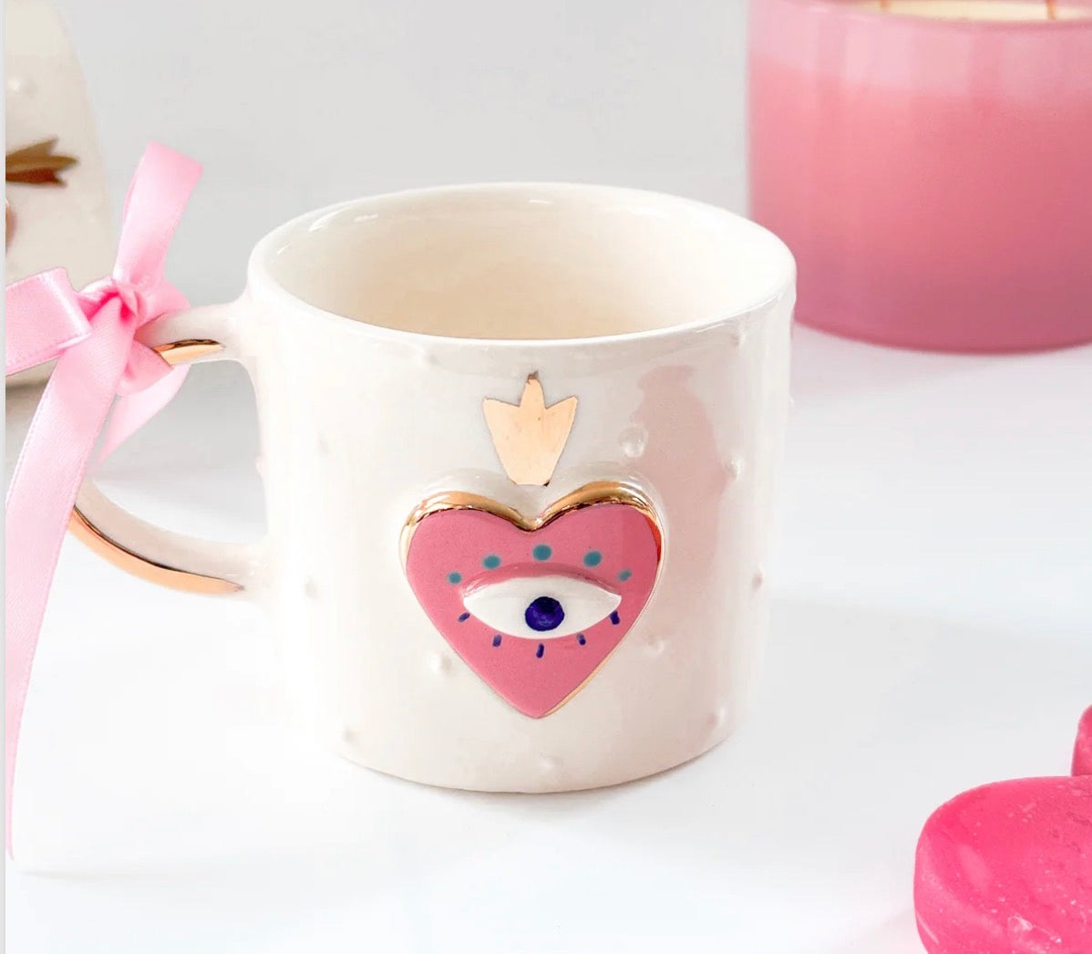 Queen Nazar Pink mug