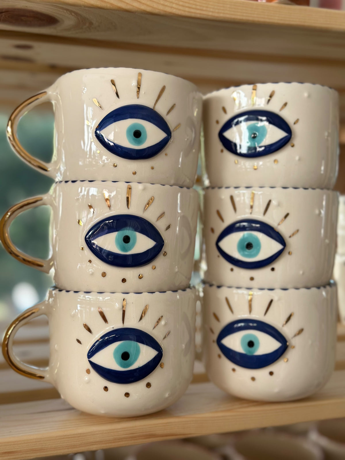 Evil Eye With Lashes Mug