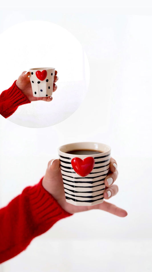Big Heart Espresso Mug