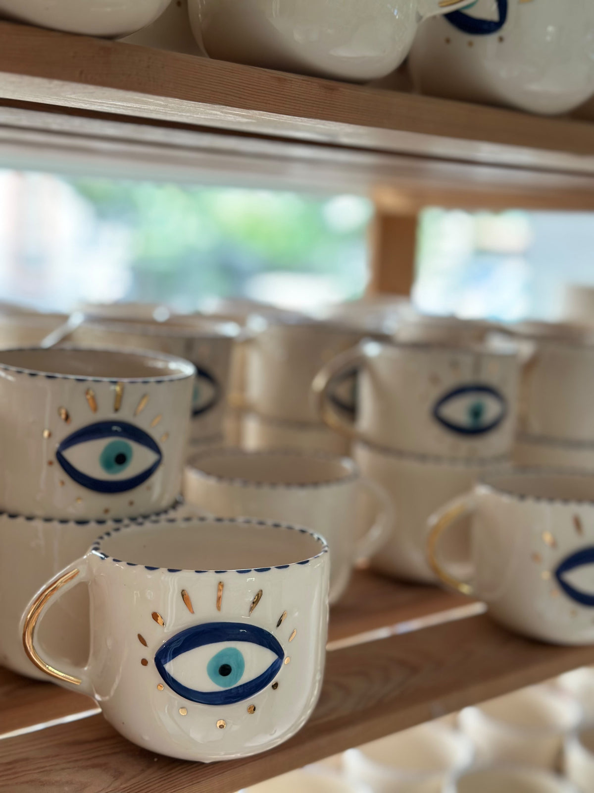 Evil Eye With Lashes Mug