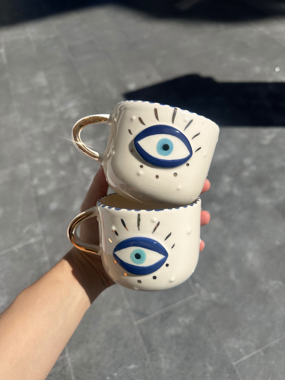 Evil Eye With Lashes Mug