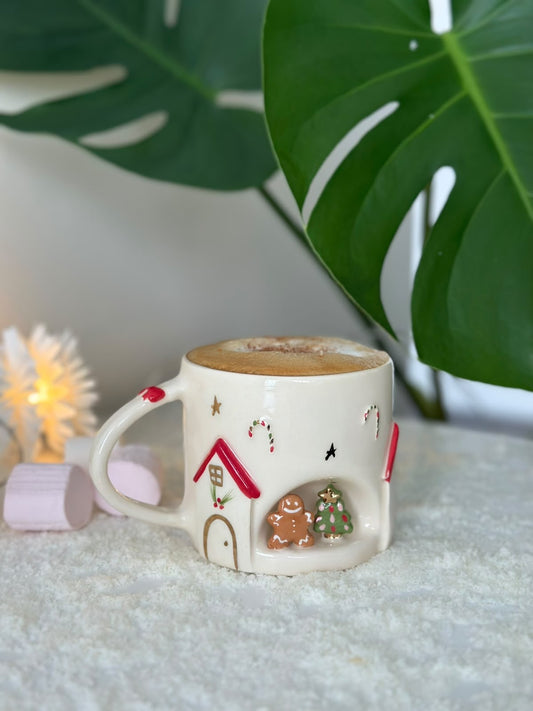 Christmas House With Ginger Bread
