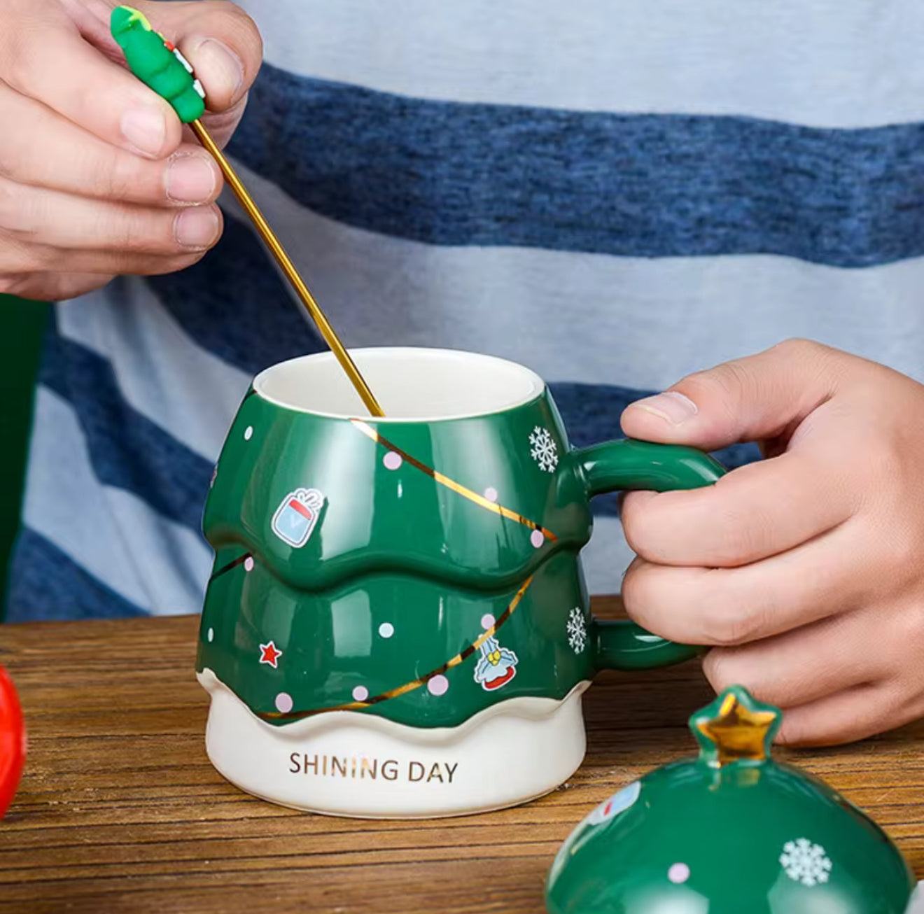 Christmas Tree Design Mug