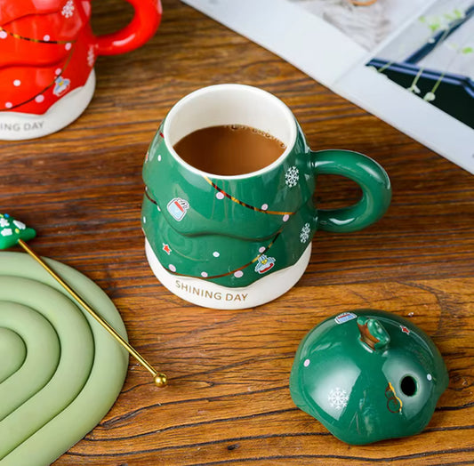 Christmas Tree Design Mug