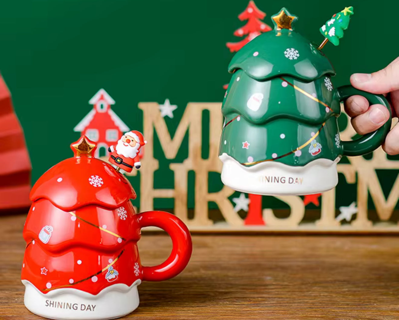 Christmas Tree Design Mug