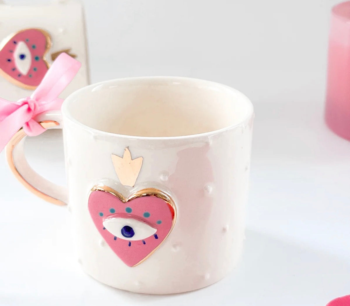 Queen Nazar Pink mug