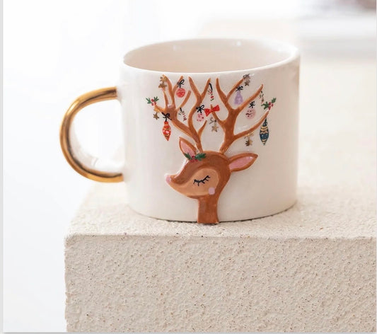 Christmas Deer Mug