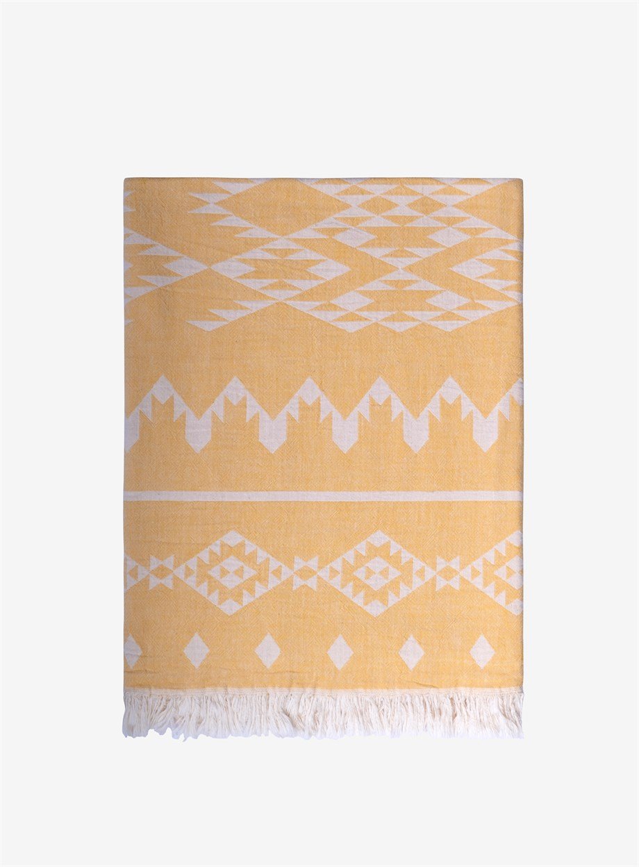 KILIM COZY SHERPA THROW