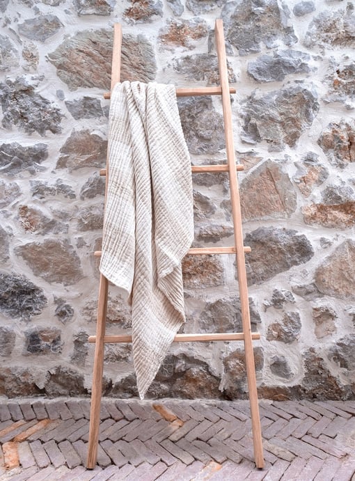 LINEN COCOON THROW